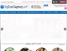 Tablet Screenshot of bigdotofhappiness.com